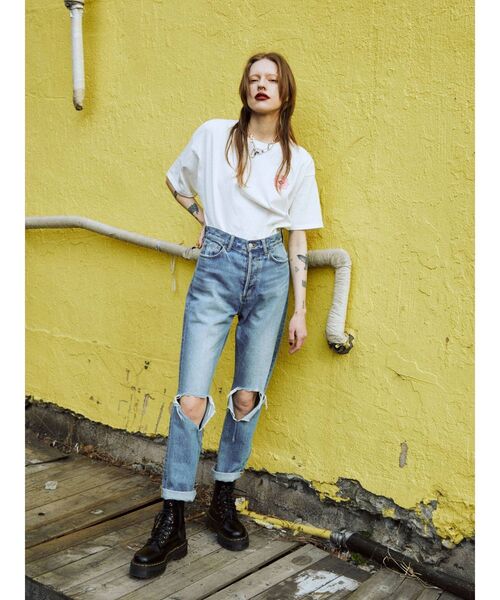 ROXY（ロキシー）の「ROXY BIG Tシャツ（Tシャツ/カットソー・レディース・イエロー/オフホワイト/ブラック・FREE）」の14枚目の写真