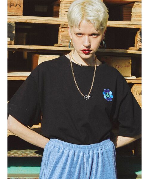 ROXY（ロキシー）の「ROXY BIG Tシャツ（Tシャツ/カットソー・レディース・イエロー/オフホワイト/ブラック・FREE）」の4枚目の写真