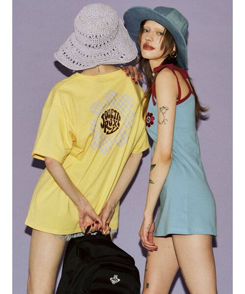 ROXY（ロキシー）の「ROXY BIG Tシャツ（Tシャツ/カットソー・レディース・イエロー/オフホワイト/ブラック・FREE）」の19枚目の写真