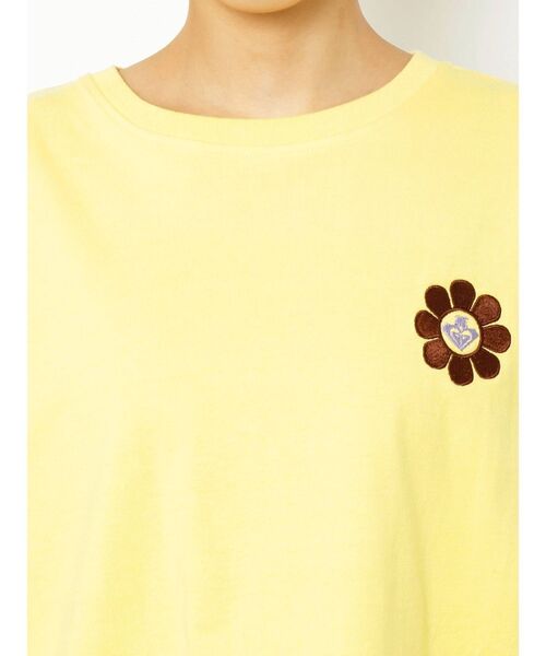 ROXY（ロキシー）の「ROXY BIG Tシャツ（Tシャツ/カットソー・レディース・イエロー/オフホワイト/ブラック・FREE）」の16枚目の写真