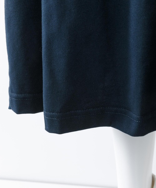 MILKFED.（ミルクフェド）の「SIDE PLEATED DRESS（ワンピース・レディース・ベージュ/ネイビー・ONE SIZE）」の21枚目の写真