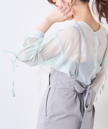natural couture | 【WEB限定】ダブルリボン2WAYシアーブラウス(シャツ/ブラウス)