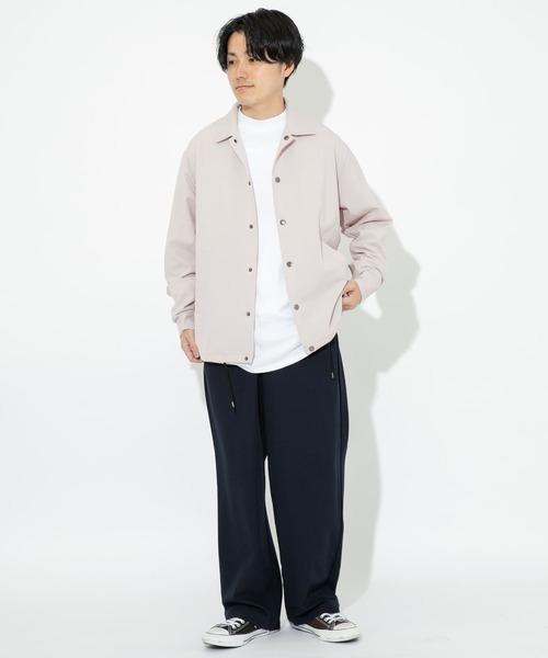 ITEMS URBANRESEARCH（アイテムズ アーバンリサーチ）の「TRコーチジャケット（ブルゾン・メンズ・オフホワイト/グレー/ブラック/グリーン・LARGE/MEDIUM）」の5枚目の写真