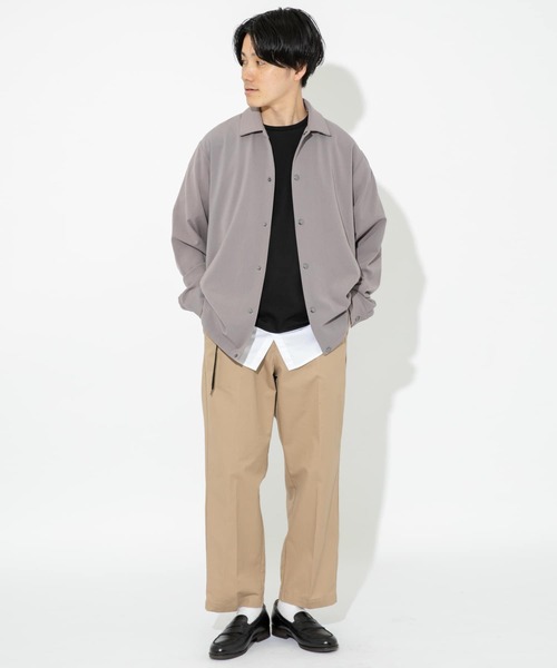 ITEMS URBANRESEARCH（アイテムズ アーバンリサーチ）の「TRコーチジャケット（ブルゾン・メンズ・オフホワイト/グレー/ブラック/グリーン・LARGE/MEDIUM）」の8枚目の写真