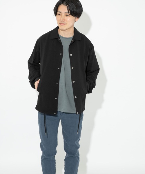 ITEMS URBANRESEARCH（アイテムズ アーバンリサーチ）の「TRコーチジャケット（ブルゾン・メンズ・オフホワイト/グレー/ブラック/グリーン・LARGE/MEDIUM）」の10枚目の写真