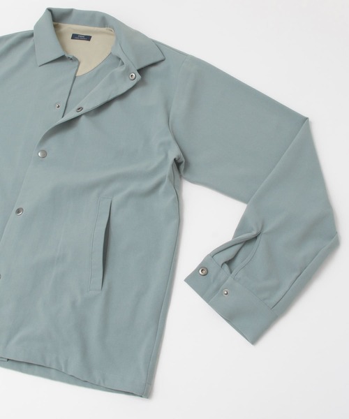 ITEMS URBANRESEARCH（アイテムズ アーバンリサーチ）の「TRコーチジャケット（ブルゾン・メンズ・オフホワイト/グレー/ブラック/グリーン・LARGE/MEDIUM）」の18枚目の写真