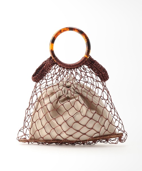 Simplicite（サンプリシテ）の「アクリルハンドルメタリックコードBAG◆（ショルダーバッグ・レディース・ホワイト/パープル/ブラウン/シルバー・FREE）」の12枚目の写真