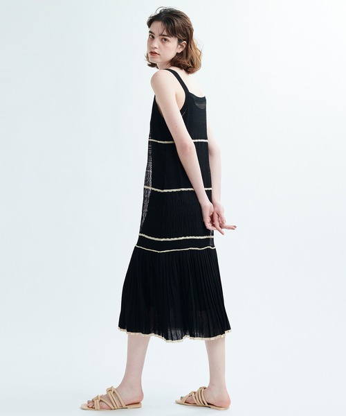 LANVIN en Bleu（ランバンオンブルー）の「シアーパターンニット