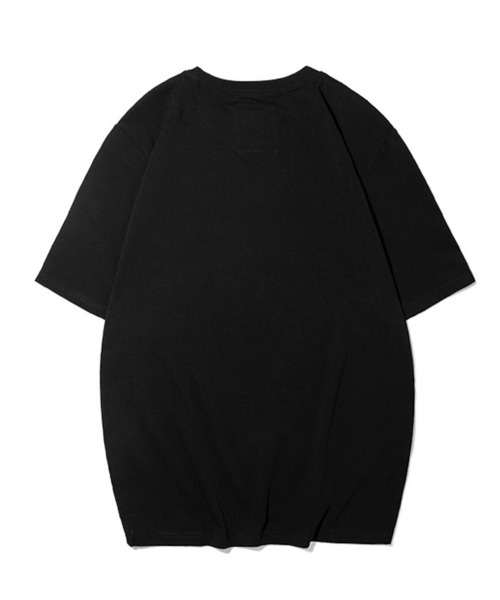 HIPANDA（ハイパンダ）の「HIPANDA ハイパンダ レディース ゴッホカラー スパンコールロゴ 半袖Tシャツ（Tシャツ/カットソー・レディース・ブラック/ホワイト・LARGE/MEDIUM/X-LARGE/SMALL）」の3枚目の写真
