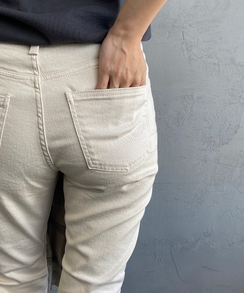 [RED CARD/レッドカード] Anniversary ハイウエストホワイトデニム