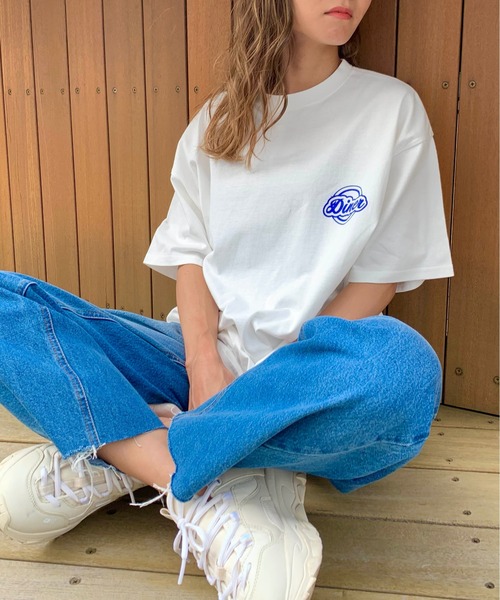 RASVOA(ラスボア)の「DINERプリントTシャツ(Tシャツ/カットソー・レディース・レッド/ブルー・FREE)」の10枚目の写真