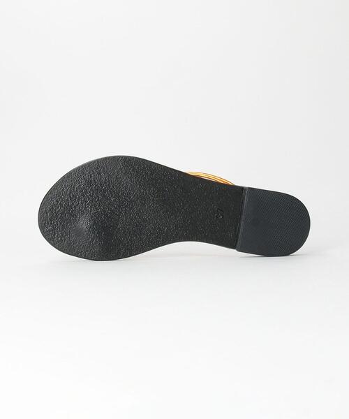 NICOLAS LAINAS（ニコラスライナス）の「＜NICOLAS LAINAS＞コードクロスサンダル ◆（サンダル・レディース・ゴールド/オレンジ・38/36/37）」の4枚目の写真