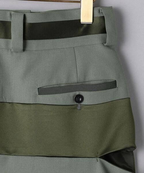 Sacai（サカイ）の「＜sacai（サカイ）＞カットアウト スカート OLIVE ■■■（スカート・レディース・オリーブ・0/1）」の9枚目の写真