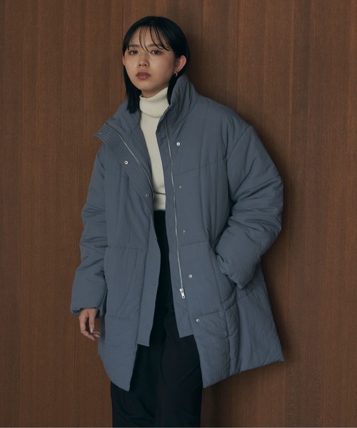 人気完売品【新品】Aunt Marie's ダウンライク中綿ショートコート 人気完売品【新品】Aunt Marie's ダウンライク中綿ショート