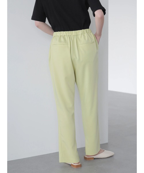 AMERICAN HOLIC（アメリカンホリック）の「接触冷感サイドスリットとろみテーパードパンツ（その他パンツ・レディース・ブラック/イエロー/グレイッシュベージュ・S/M/L）」の15枚目の写真