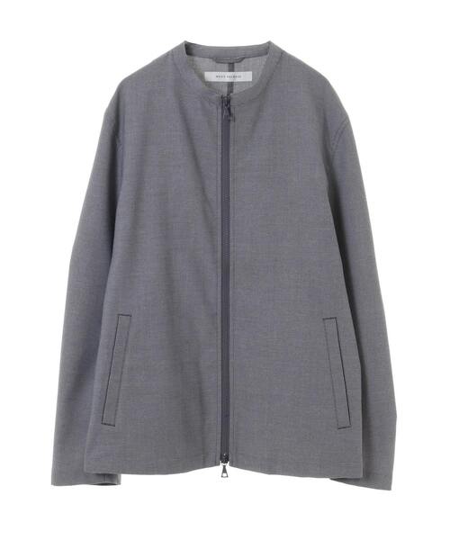 EYE. D WEARing（アイディウェアリング）の「SOLOTEXリネンドビージャケット（ブルゾン・メンズ・ネイビー/ブルー・4/3）」の5枚目の写真