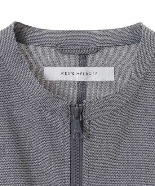 EYE. D WEARing（アイディウェアリング）の「SOLOTEXリネンドビージャケット（ブルゾン・メンズ・ネイビー/ブルー・4/3）」の7枚目の写真