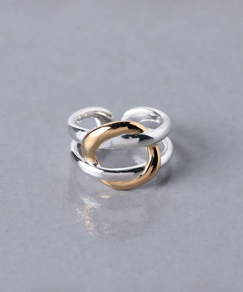 PHILIPPE AUDIBERT（フィリップ オーディベール）の「別注＜PHILIPPE AUDIBERT（フィリップ オーディベール）＞ELINA リング†（リング・レディース・シルバー・FREE）」の3枚目の写真