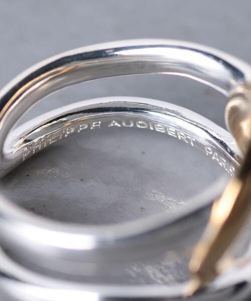 PHILIPPE AUDIBERT（フィリップ オーディベール）の「別注＜PHILIPPE AUDIBERT（フィリップ オーディベール）＞ELINA リング†（リング・レディース・シルバー・FREE）」の6枚目の写真