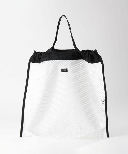 STANDARD SUPPLY（スタンダードサプライ）の「＜STANDARD SUPPLY（スタンダードサプライ）＞ FIN TOTE/バッグ（トートバッグ・メンズ・ホワイト/ブラック・FREE）」の2枚目の写真