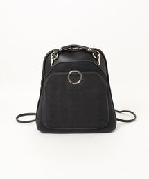 スエード調オリジナルパンチング柄リュック  SAC unit