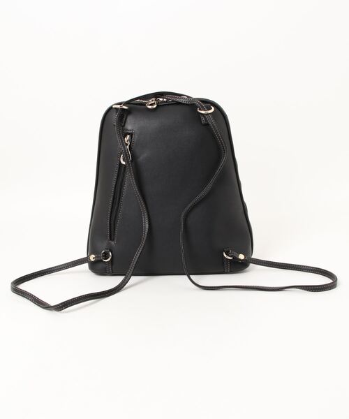 SAC（サック）の「スエード調オリジナルパンチング柄リュック  SAC unit（バックパック/リュック・レディース・キャメル/ブラック/グレー・FREE）」の4枚目の写真
