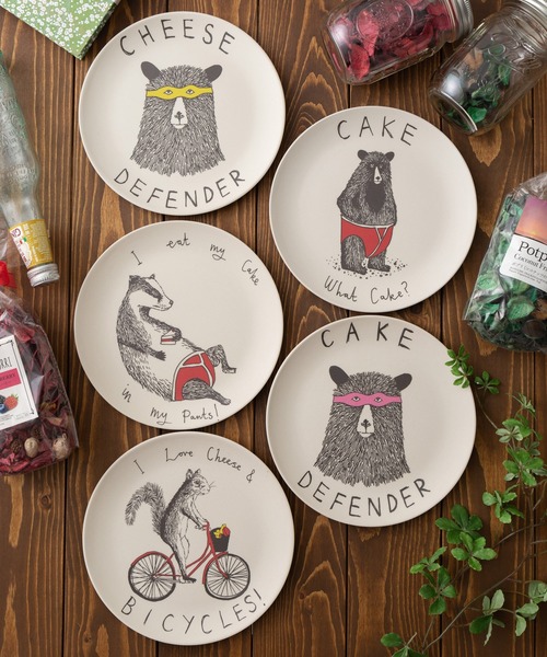 Jubilee(ジュビリー)の「ジムボバート エコバンブー皿 【5枚ギフトボックス入り】(食器・レディース・その他1/その他2・20cm)」の2枚目の写真