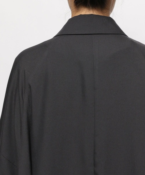 LEPSIM（レプシィム）の「キナガシポンチョハオリ　954450（テーラードジャケット・レディース・チャコールグレー/モカ/オリーブ・FREE）」の16枚目の写真