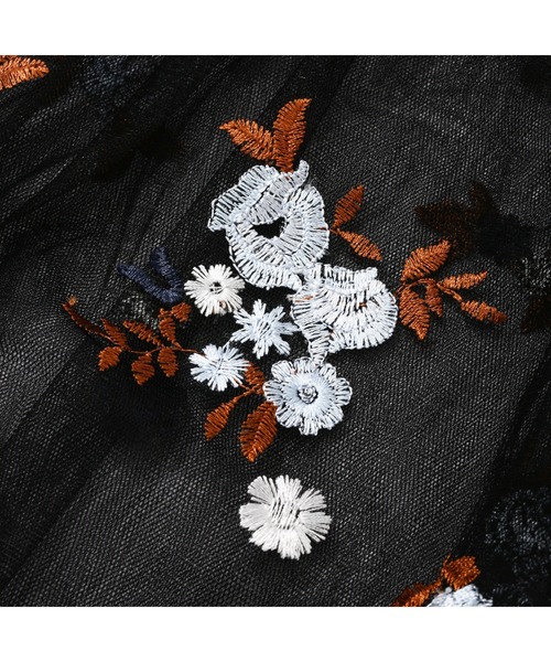 Francfranc（フランフラン）の「チュールバッグ ブルー×ブラック（ハンドバッグ・レディース・マルチ・FREE）」の4枚目の写真