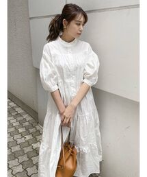 dazzlin | ティアードAラインシャツワンピース(ワンピース)