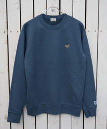 TES TURN BUHI EMB CREWNECK SWEAT / クルーネックスウェット