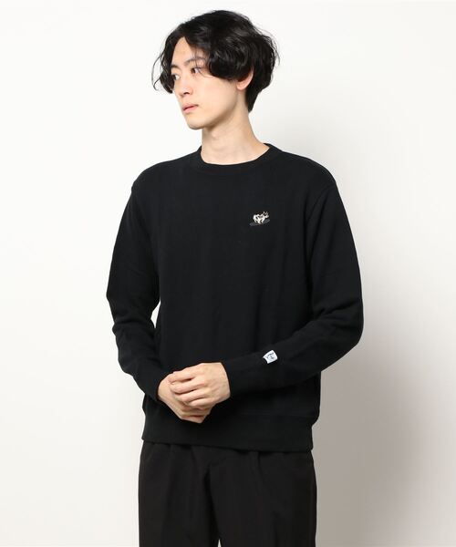 The Endless Summer(エンドレスサマー)の「TES TURN BUHI EMB CREWNECK SWEAT / クルーネックスウェット(スウェット・メンズ・ブラック/イエロー系その他/チャコール/ブルーグレー・MEDIUM/X-LARGE/LARGE/SMALL)」の18枚目の写真