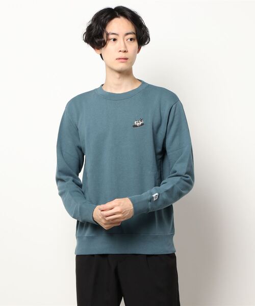 The Endless Summer(エンドレスサマー)の「TES TURN BUHI EMB CREWNECK SWEAT / クルーネックスウェット(スウェット・メンズ・ブラック/イエロー系その他/チャコール/ブルーグレー・MEDIUM/X-LARGE/LARGE/SMALL)」の17枚目の写真