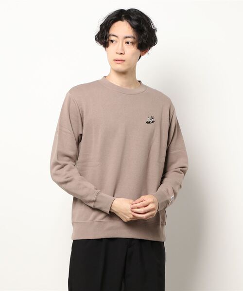 The Endless Summer(エンドレスサマー)の「TES TURN BUHI EMB CREWNECK SWEAT / クルーネックスウェット(スウェット・メンズ・ブラック/イエロー系その他/チャコール/ブルーグレー・MEDIUM/X-LARGE/LARGE/SMALL)」の16枚目の写真