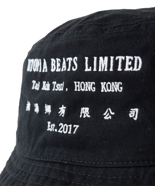 ALDIES（アールディーズ）の「Utopia Beats Bucket Hat / ユートピアビーツバケットハット（ハット・メンズ・ブラック/ベージュ/グリーン・FREE）」の6枚目の写真