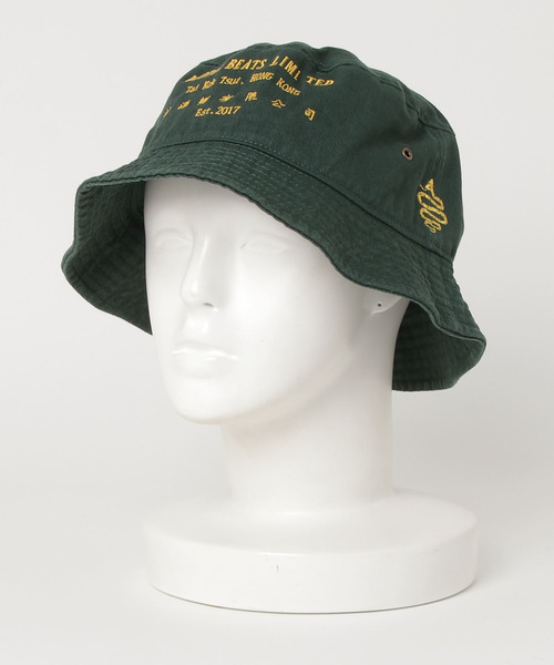 ALDIES（アールディーズ）の「Utopia Beats Bucket Hat / ユートピアビーツバケットハット（ハット・メンズ・ブラック/ベージュ/グリーン・FREE）」の8枚目の写真
