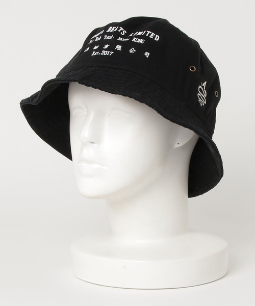 ALDIES（アールディーズ）の「Utopia Beats Bucket Hat / ユートピアビーツバケットハット（ハット・メンズ・ブラック/ベージュ/グリーン・FREE）」の4枚目の写真