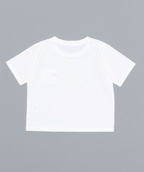 A.P.C.（アーペーセー）の「T-SHIRT POCKET_emb_ENFANT（Tシャツ/カットソー・キッズ・ホワイト・S/M）」の2枚目の写真