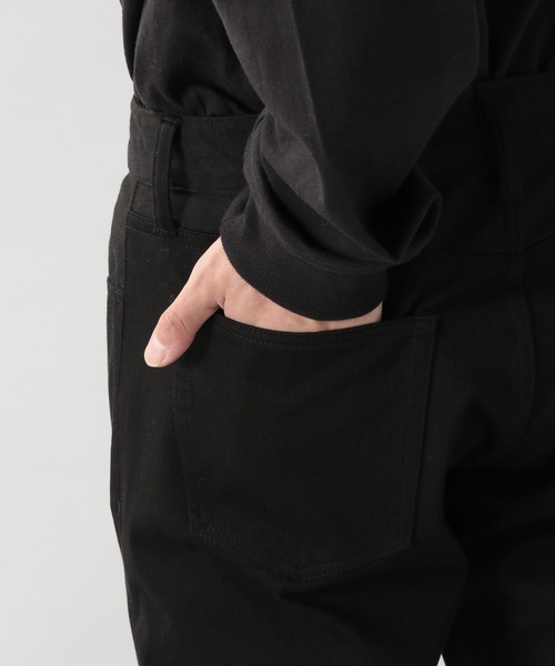 RAGEBLUE（レイジブルー）の「レッグシャープ/スキニーパンツ/954375（チノパンツ・メンズ・ブラック・LARGE/SMALL/MEDIUM）」の2枚目の写真