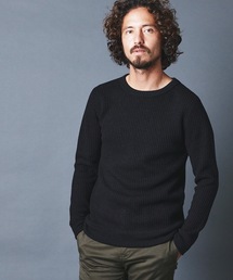 WOOL WAFFLE KNITSAW C/N L/S ウールワッフル ニットソー クルーネック ロングスリーブ