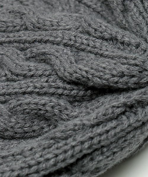 チチカカ（チチカカ）の「アフリカンニットキャップ（ニットキャップ/ビーニー・レディース・チャコールグレー/パープル/カーキ・FREE）」の14枚目の写真