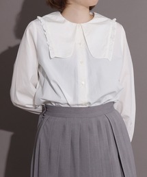 I am I in fact... | Rabbit フリルカラー ブラウス(シャツ/ブラウス)