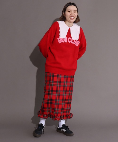 I am I in fact...(アイアムアイインファクト)の「Rabbit フリルカラー ブラウス(シャツ/ブラウス・レディース・ホワイト/ブラック/ピンク・FREE)」の12枚目の写真