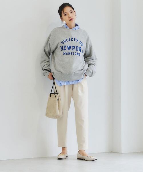 green label relaxing(グリーンレーベルリラクシング)の「オルマイパンツ ウラキモウ テーパード -マシーンウォッシャブル・ストレッチ・防シワ・帯電防止-(その他パンツ・レディース・ホワイト/ブラック/パープル/その他1/コバルトブルー/ピンク/ライトグレー・44/40/38/42/36/34)」の12枚目の写真