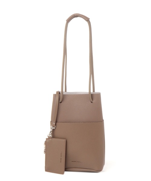 niko and...（ニコアンド）の「フェイクレザー巾着ショルダーバッグ（ショルダーバッグ・メンズ・ブラック/ブラウン/グレー・0）」の15枚目の写真