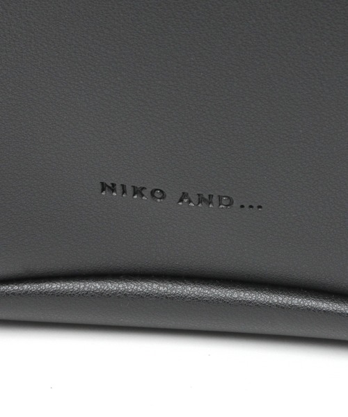 niko and...（ニコアンド）の「フェイクレザー巾着ショルダーバッグ（ショルダーバッグ・メンズ・ブラック/ブラウン/グレー・0）」の7枚目の写真