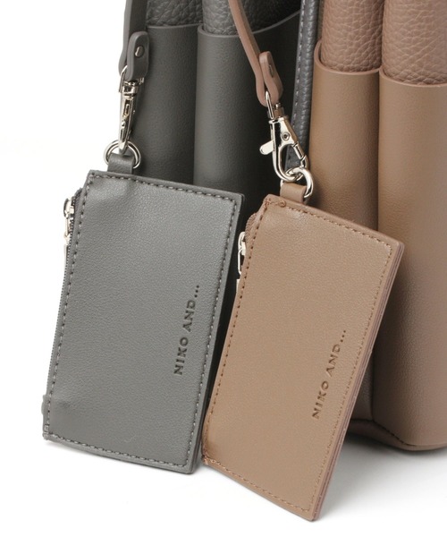 niko and...（ニコアンド）の「フェイクレザー巾着ショルダーバッグ（ショルダーバッグ・メンズ・ブラック/ブラウン/グレー・0）」の14枚目の写真
