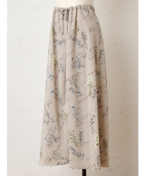 BEARDSLEY(ビアズリー)の「花プリントサルエルパンツ(その他パンツ・レディース・ブラック/ベージュ・FREE)」の12枚目の写真