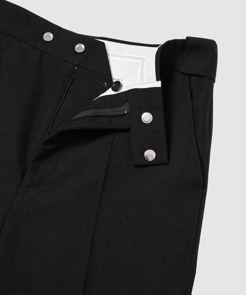 NAMACHEKO(ナマチェコ)の「LANDAU TROUSER(スラックス・メンズ・ブラック・S/M)」の3枚目の写真