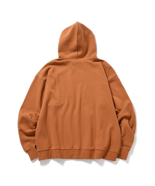FULL-BK（フルビーケー）の「BLACKFLYS × FULL-BK HOODIE（パーカー・メンズ・ブラック/マスタード・MEDIUM/X-LARGE/LARGE）」の4枚目の写真